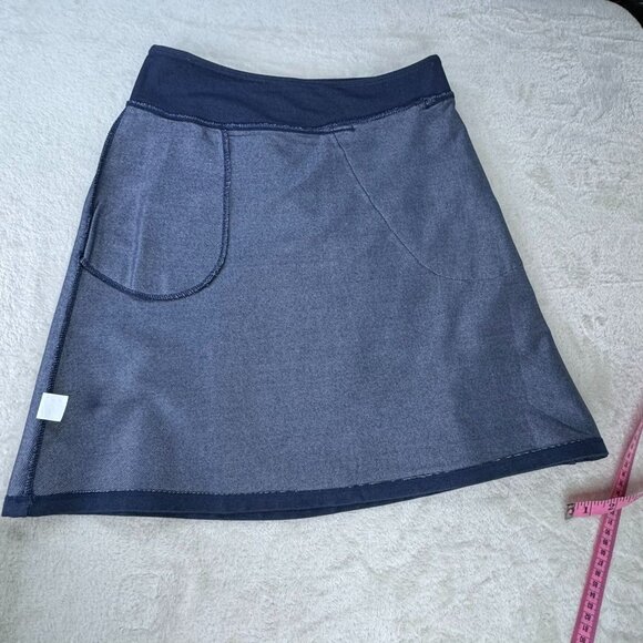REI Women's Skirt Size XXS Knit Active Blue Easy Movement - Picture 5 of 9